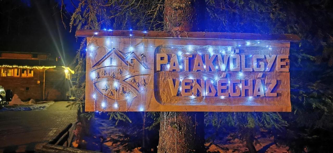 Вилла Patakvoelgye Vendeghaz Извоаре Экстерьер фото
